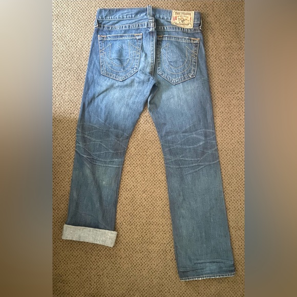 True Religion bobby side winder means jeans first edition, size 33. - Picture 3 of 6